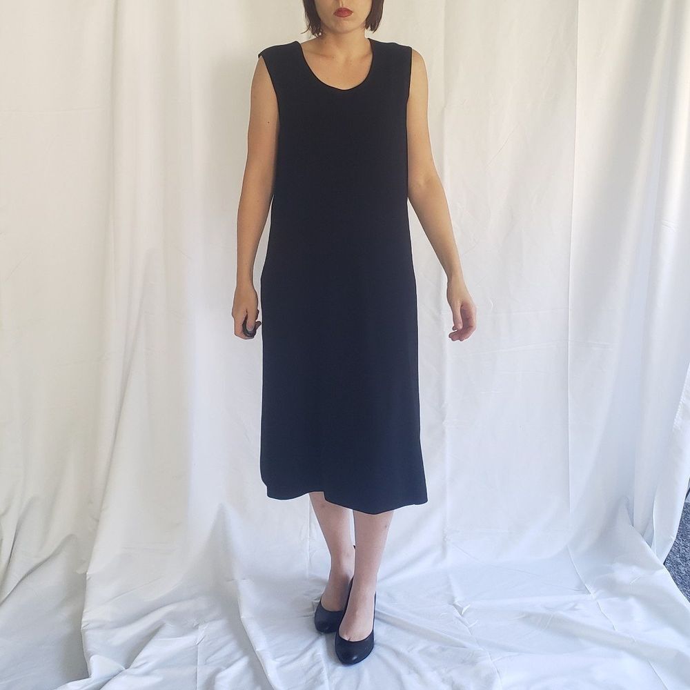 NWOT Black Sheath Dress with Matching Cardigan